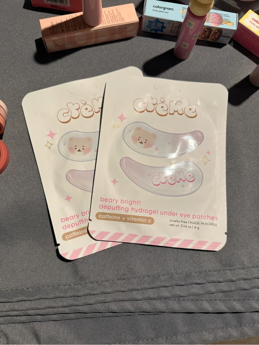 The crème shop, eco brushes, makeup blenders, palette, eyeliner, lippies